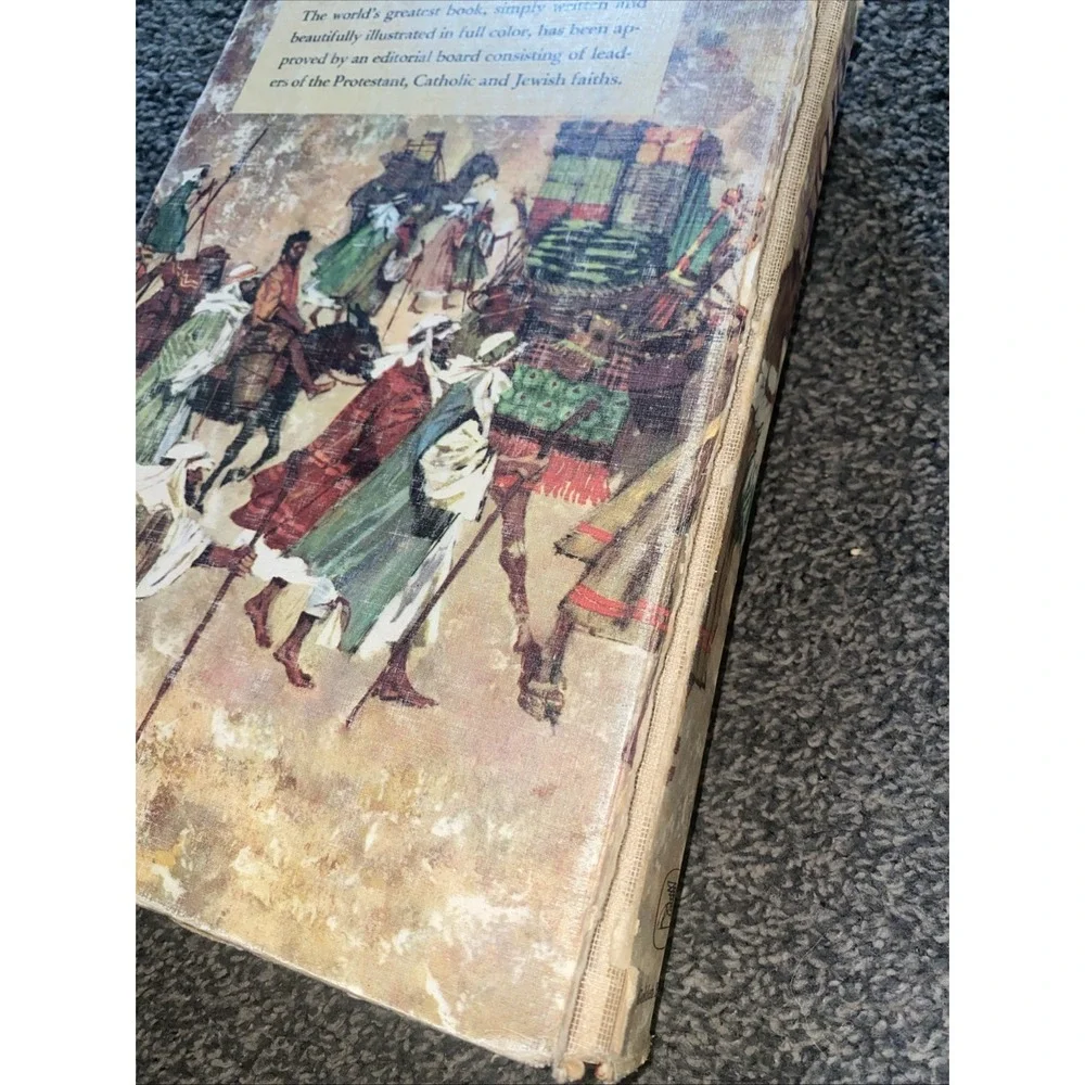The Children's Bible by Golden Press Hardcover 1965 ACCEPTABLE Tenth Printing